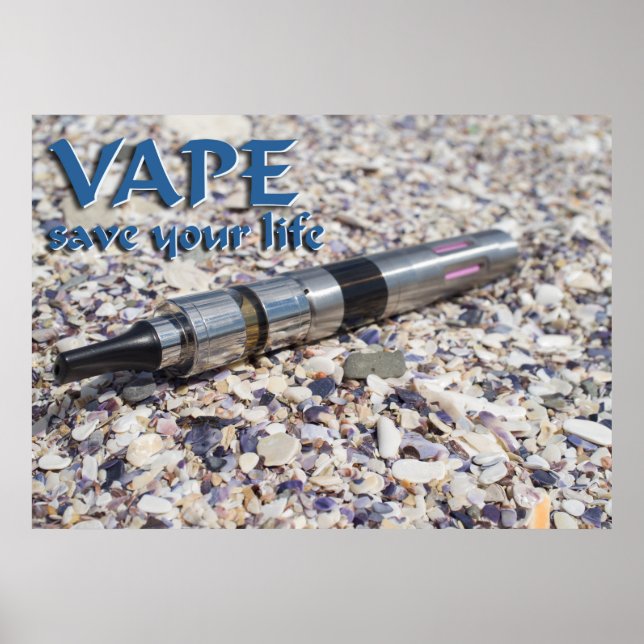 Vape und rett eures Lebens Poster (Vorne)