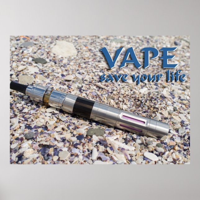 Vape und rett eures Lebens Poster (Vorne)
