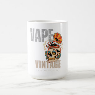 Vape Vintag: Puff with Class! Kaffeetasse