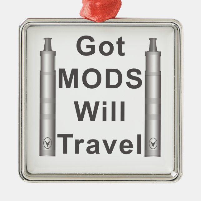 Vaping Felsen Ornament Aus Metall (Vorne)