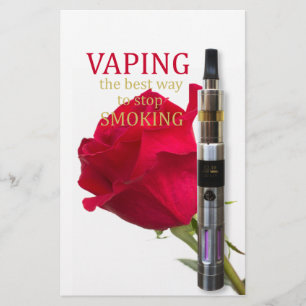 Vaping ist die beste Methode, mit dem Rauchen aufz Flyer