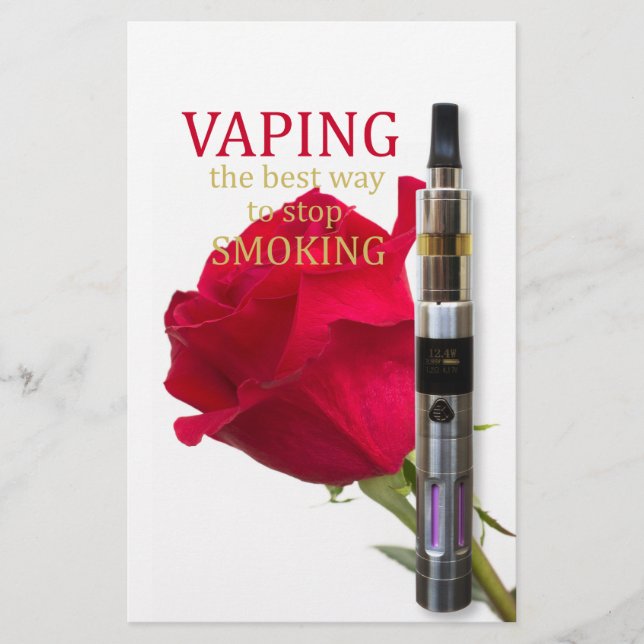 Vaping ist die beste Methode, mit dem Rauchen aufz Flyer (Vorne)