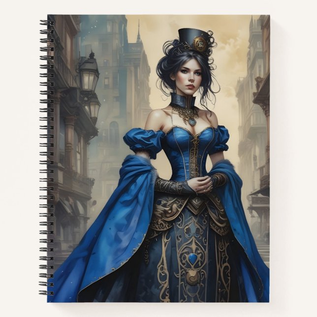 Vapor Azul y Oro Notizbuch (Vorderseite)