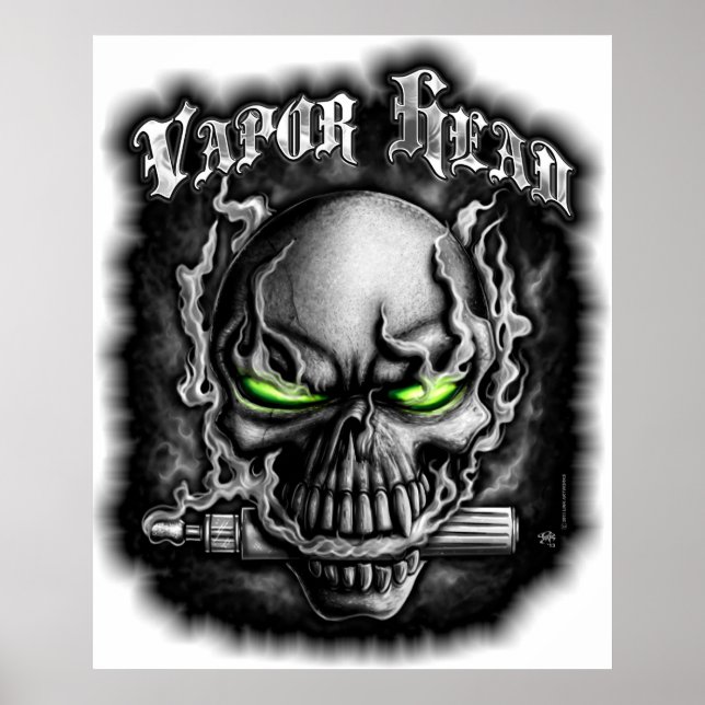 Vapor Head Poster (Vorne)