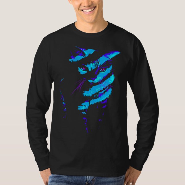 Vaporwave Aesthetic Cat Pastel Goth Soft Grunge T-Shirt (Vorderseite)
