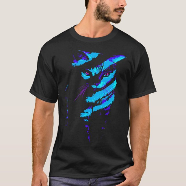 Vaporwave Aesthetic Cat Pastel Goth Soft Grunge T-Shirt (Vorderseite)