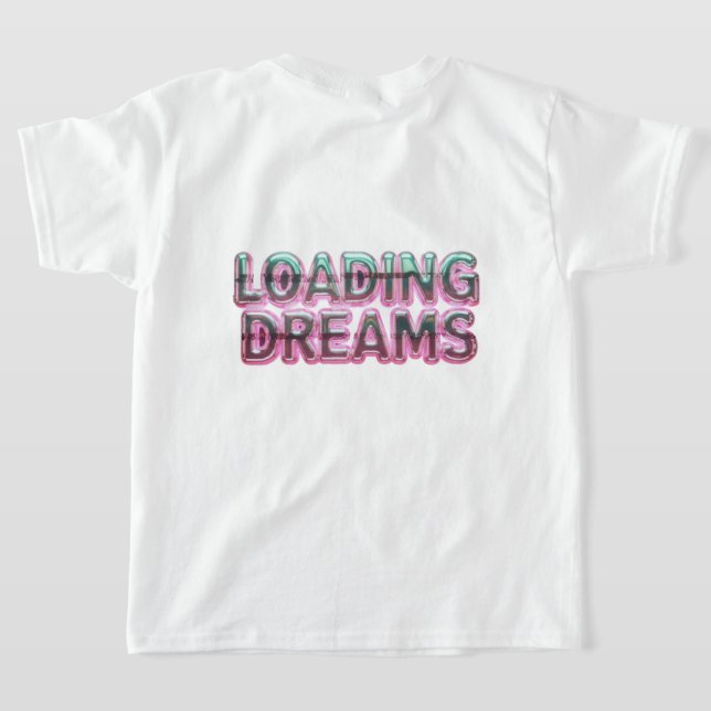 Vaporwave Aesthetics with Glitch Effect and Neon  T-Shirt (AblageHinten)