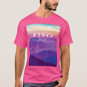 Vaporwave Art für Cyber Punk Offline T-Shirt