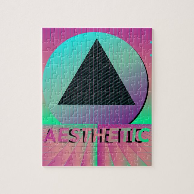 Vaporwave-Ästhetik (Vertikal)