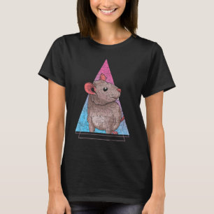 Vaporwave-Ästhetik Haustierratte der 90er Jahre T-Shirt