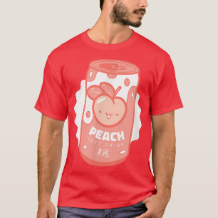 Vaporwave Ästhetik Japan Peach Soda Can Anime Ota T-Shirt