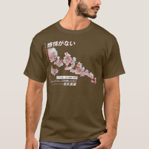 Vaporwave Ästhetik KirscheBlossom, Glitch Japan Ar T-Shirt