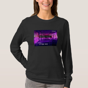 Vaporwave-Ästhetik Liminaler Raum 80er 90er Retro  T-Shirt