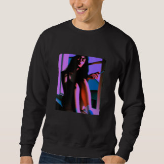 Vaporwave-Ästhetik Mädchen Synthwave Traum Angst G Sweatshirt