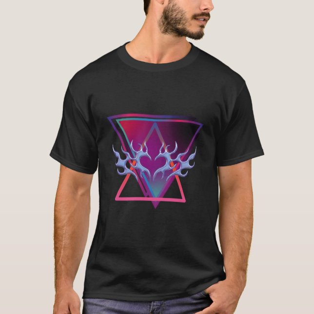 Vaporwave-Ästhetik T-Shirt (Vorderseite)