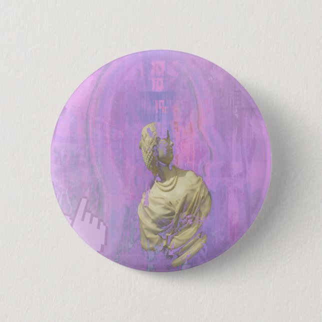 vaporwave ästhetisch button (Vorderseite)
