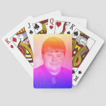 Vaporwave Big Jake Spielkarten