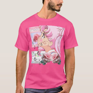 Vaporwave Chibi Moon T-Shirt