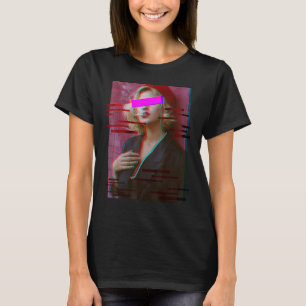 Vaporwave Glitch Ästhetischer Stil Japan Tokio Kyo T-Shirt