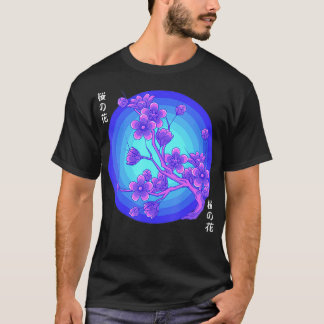 Vaporwave Japanese Sakura Cherry Blossom Tree Fest T-Shirt