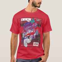 Vaporwave Koi Fisch Japan Sakura Carp Züchter