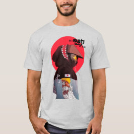 Vaporwave Modern Urban Cybperunk Style Samurai  T-Shirt