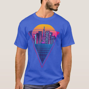 Vaporwave Music Japanisch Otaku Retro City T-Shirt