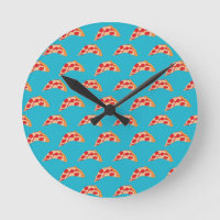 Vaporwave Pepperoni Käse Pizza Slice Fast Food
