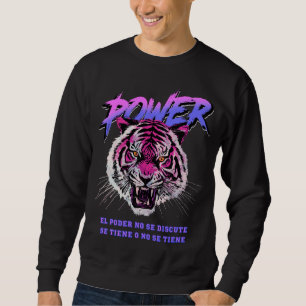 Vaporwave Power Philosophie Sweatshirt