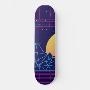 Vaporwave Skateboard