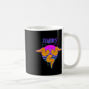 Vaporwave Tendies Chicken Tenders Japanische Kanji Kaffeetasse