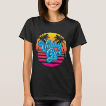 Vaporwave-Valley-Girl-Dunkel-T-Shirt