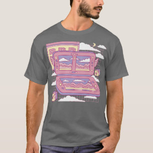 Vaporwave-Videospielkonsole 80er 90s Style Gamer T-Shirt