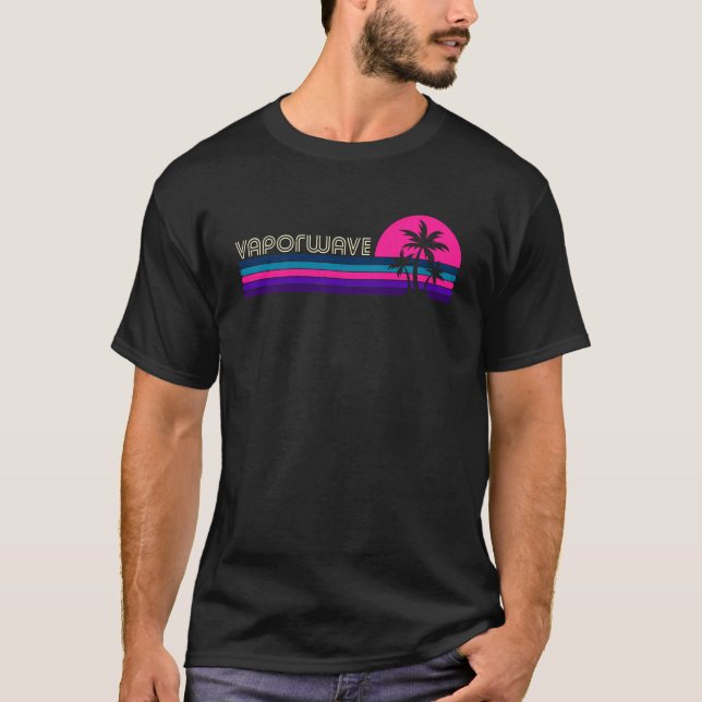 Vaporwelle T-Shirt (Vorderseite)