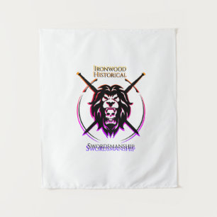 Vaporwellenbanner Wandteppich