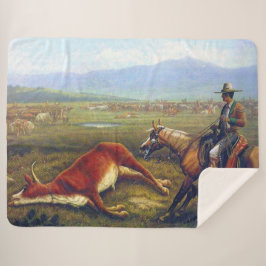 Vaquero C 1830 Der alte Westen Der Cowboy Sherpadecke
