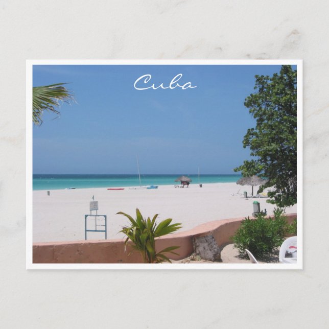 Varadero Beach Kuba Postkarte (Vorderseite)