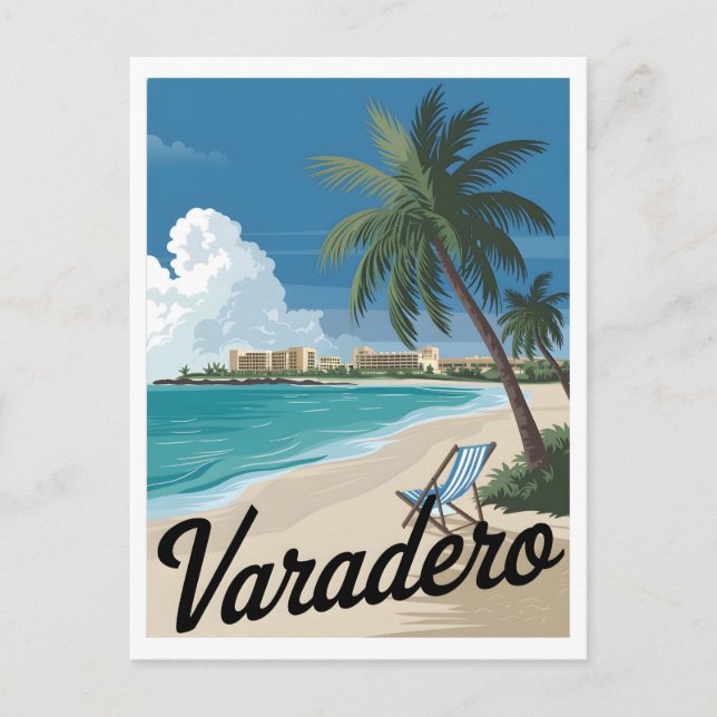 Varadero Vintag Postkarte (Vorderseite)