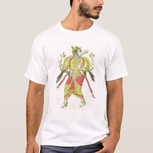 Varaha, graviert von de Marlet (Farbelitho) T-Shirt