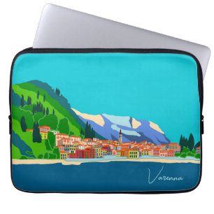 Varenna Como Italien Illustration Laptopschutzhülle