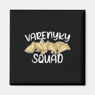 Varenyky Squad Lustige Ukrainische Küche Ukraine H Magnet