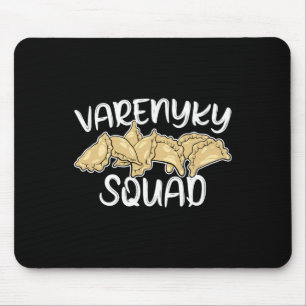 Varenyky Squad Lustige Ukrainische Küche Ukraine H Mousepad