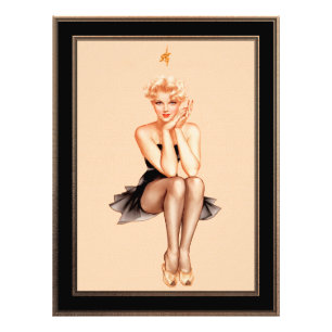 Varga Girl Cover Kunst, Dichtung und Musik Fotodruck