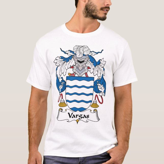 Vargas Familienwappen T-Shirt (Vorderseite)