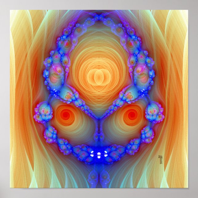 Variation de Fury 2 (12 po x 12 po) Poster d'impre (Devant)