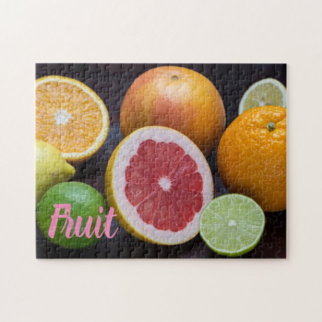 Variation von Zitrusorange, Limon, Mandarin, (Horizontal)