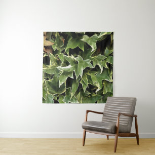 Variegierter ivy realistischer künstlerischer Stil Wandteppich