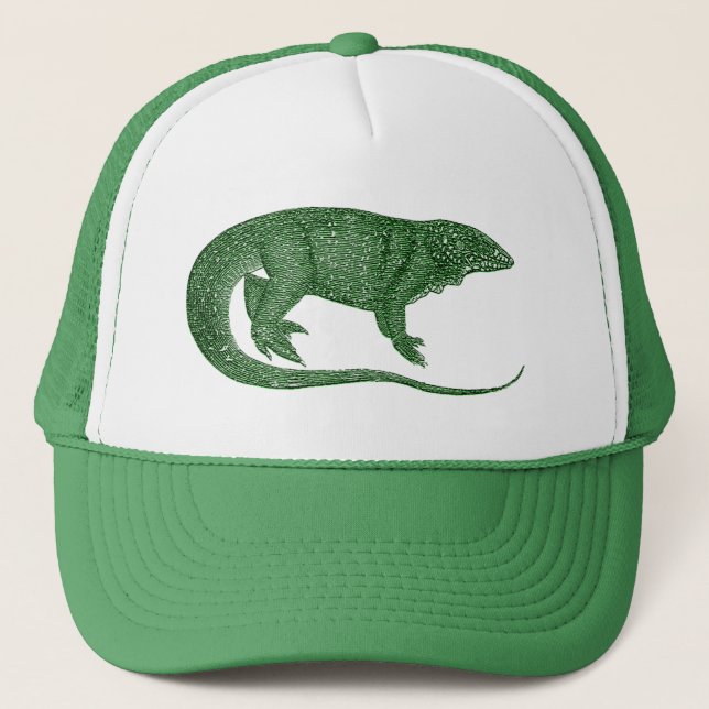 Variegierter Lizard Trucker Hat Truckerkappe (Vorderseite)