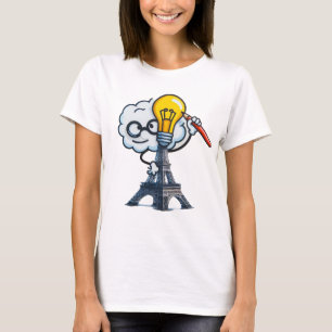 Various Places: Caffee in Paris. T-shirt #1