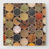 Various spices and food ingredients